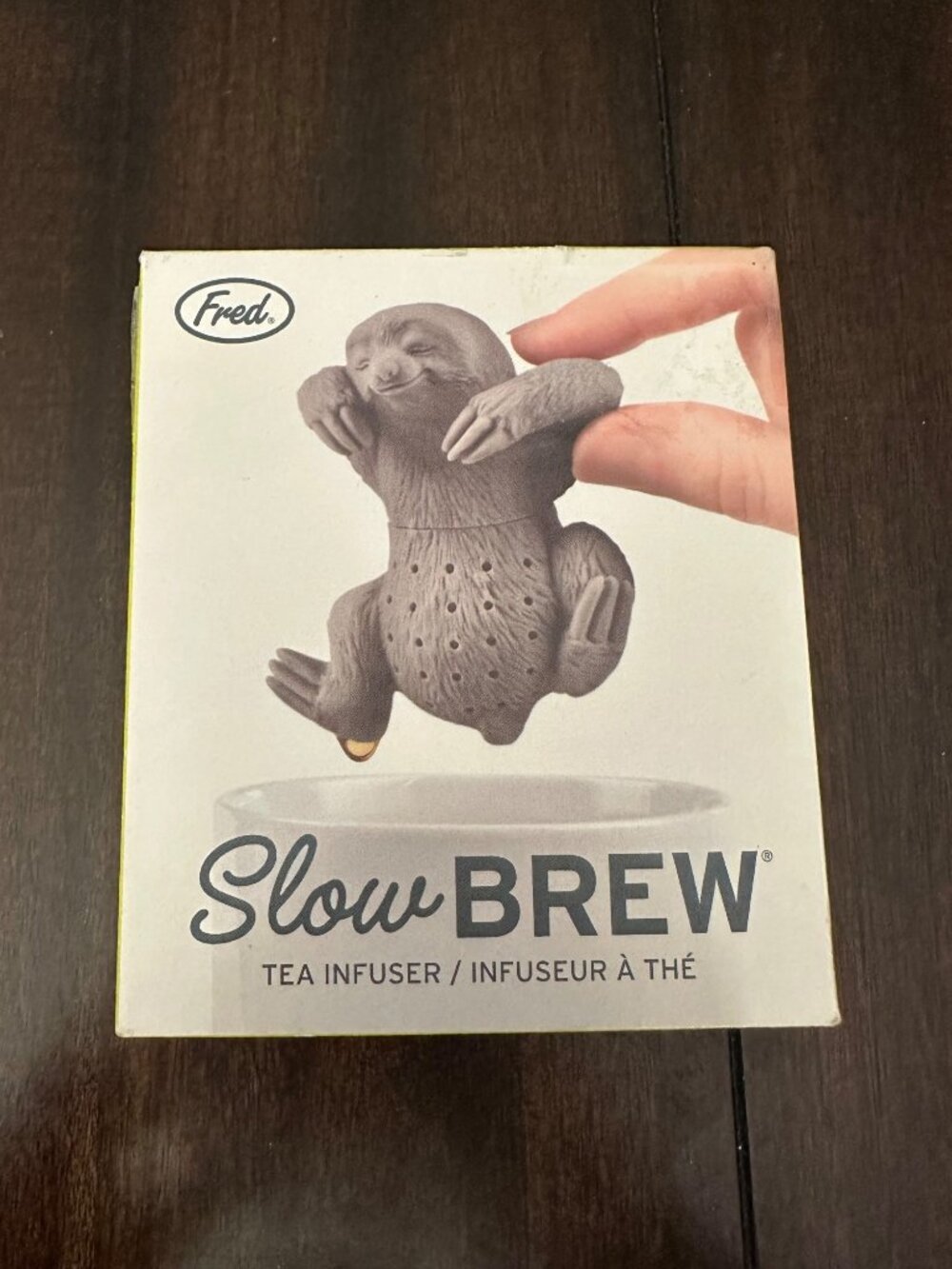 Fred Slow Brew Sloth Tea Infuser -Food Safe Silicone Dishwasher & Microwave Safe